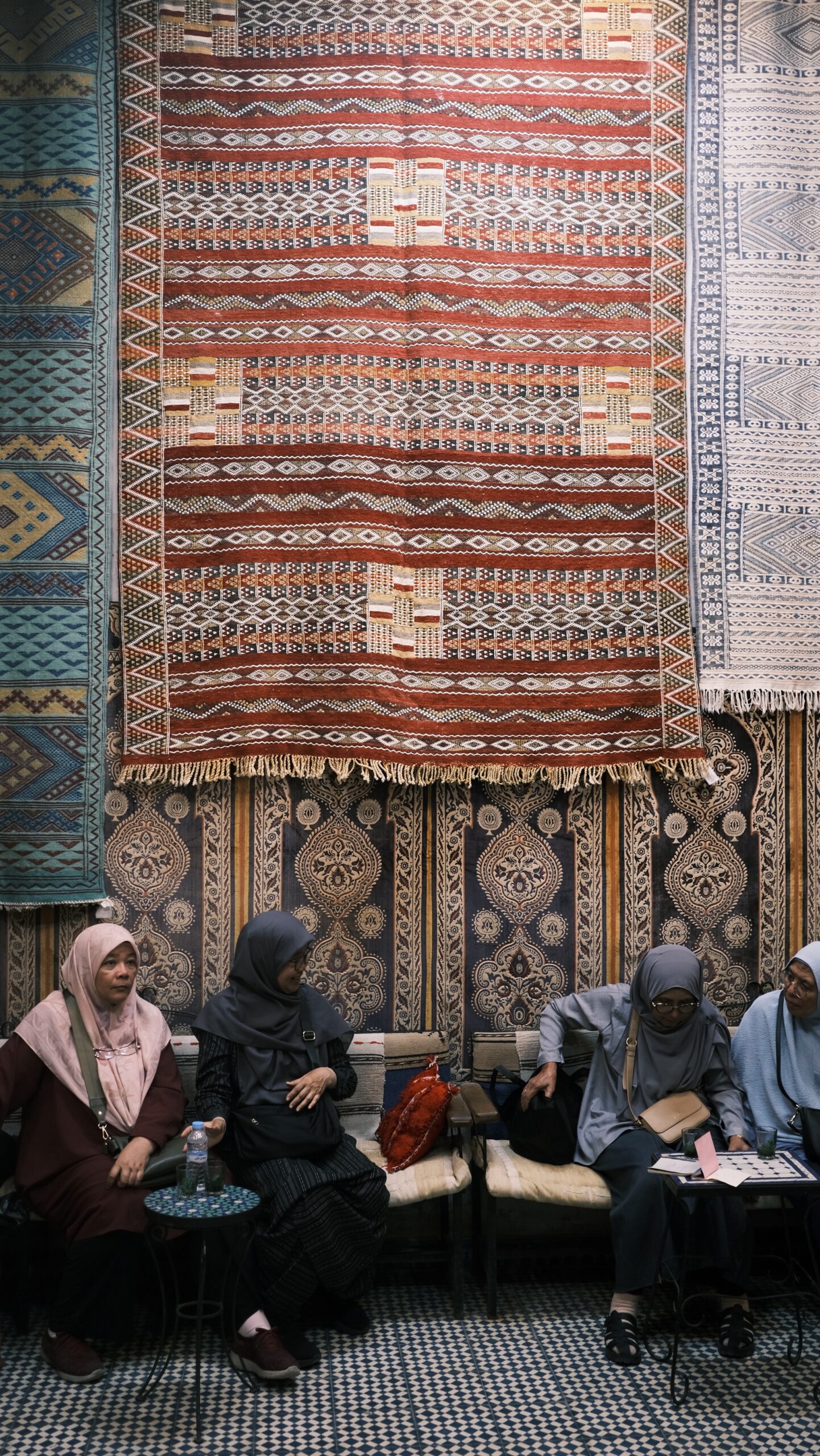 carpets in Fes Medina