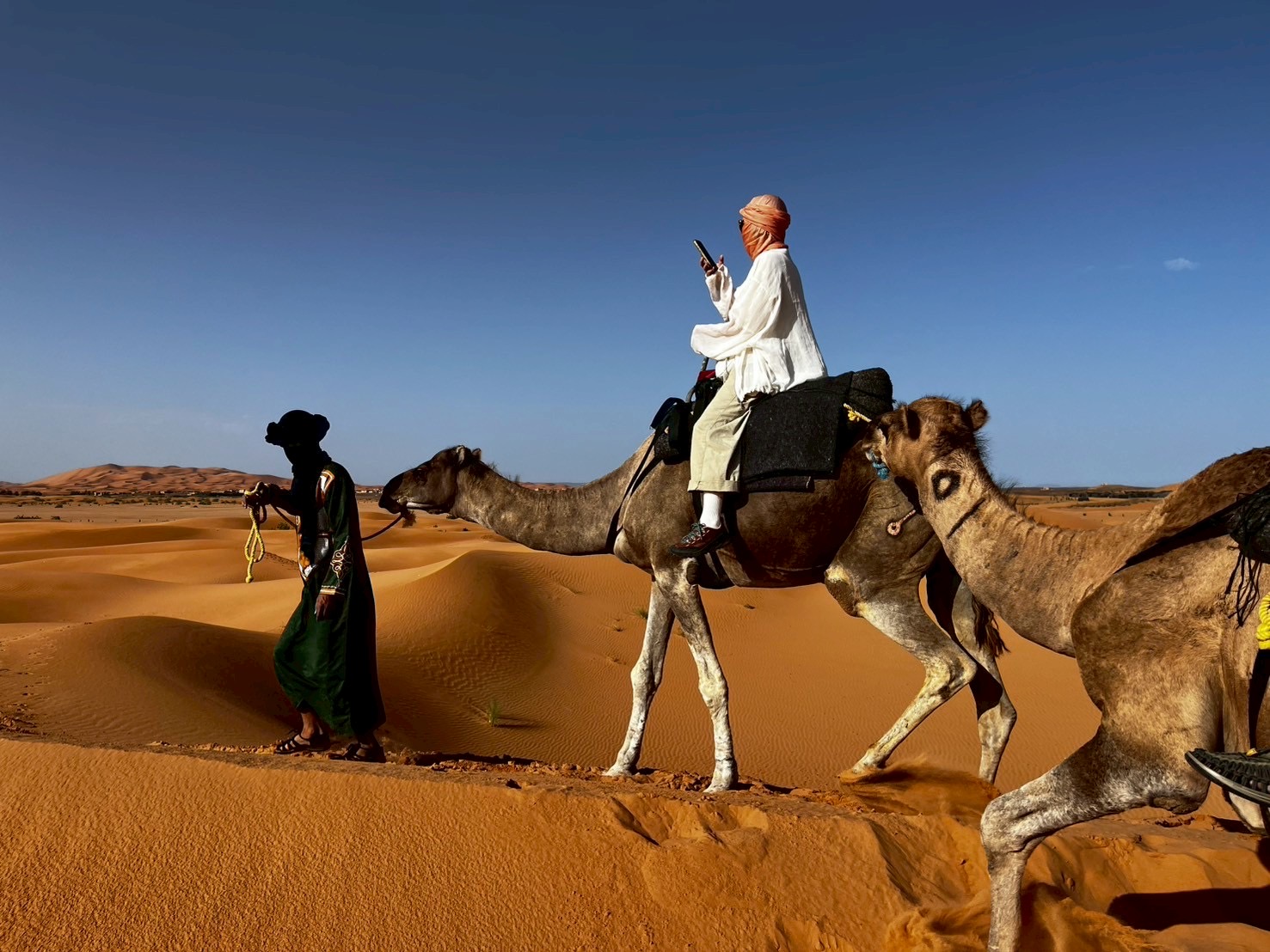 Amazigh in merzouga desert
