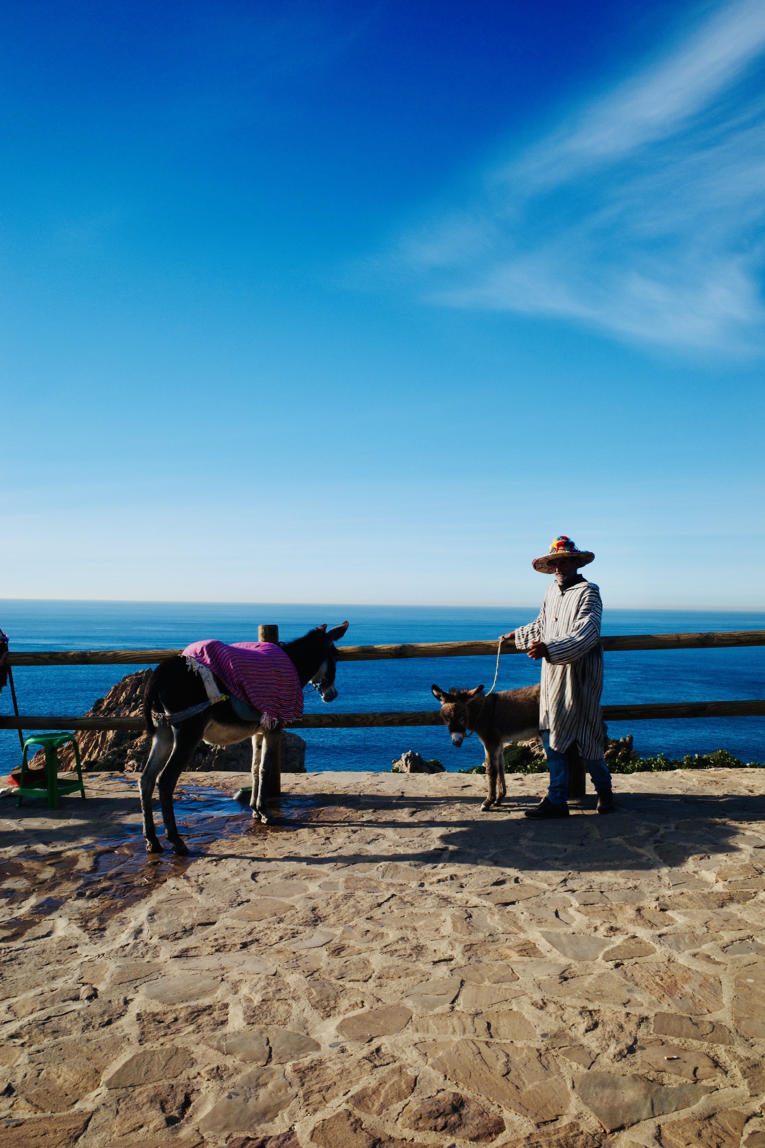 Tangier travel guide - View of the Mediterranean Sea